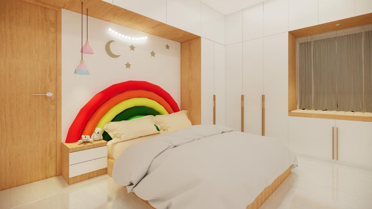 Kids bedroom after Zouse design